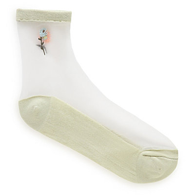 Micro Floral Socks (1 Pair)