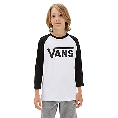 Camiseta de manga raglán de niños Classic de Vans (8-14 años)