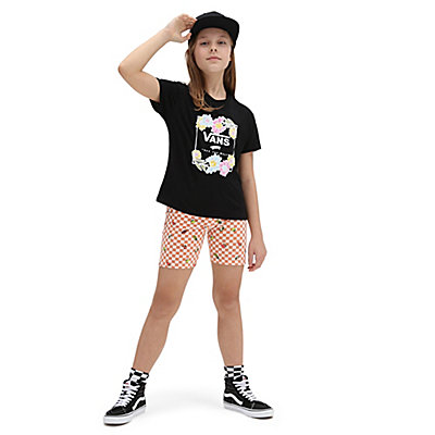 T-shirt Elevated Floral Crew Fille (8-14 ans)