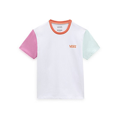 Mädchen Colorblock Rundhals-T-Shirt (8-14 Jahre)