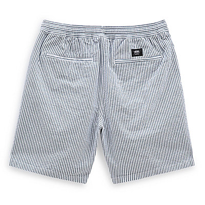 Lockere Range Seersucker-Shorts mit elastischem Bund
