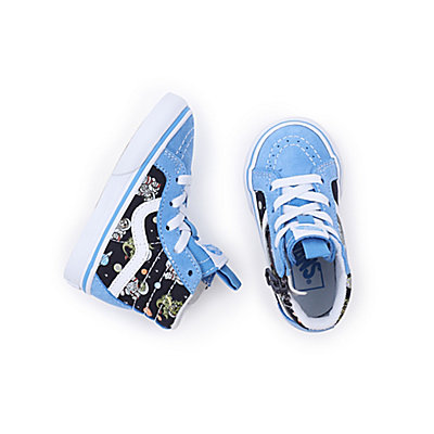 Toddler Glow Cosmic Zoo SK8-Hi Reissue Side Zip Shoes (1-4 Years)