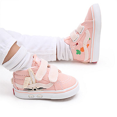 Kleinkinder Garden Party SK8-Mid Reissue Schuhe mit Klettverschluss (1-4 Jahre)