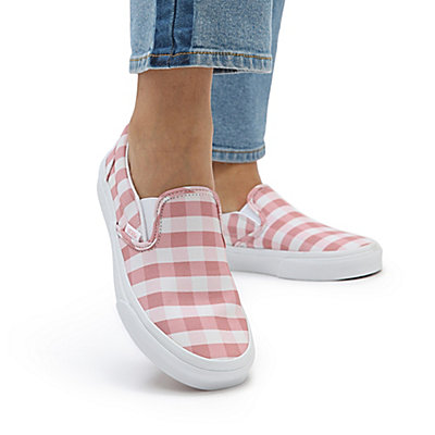 Gingham Classic Slip-On Shoes
