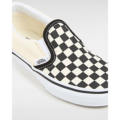 Zapatillas Junior Checkerboard Classic Slip-On (4-8 años)