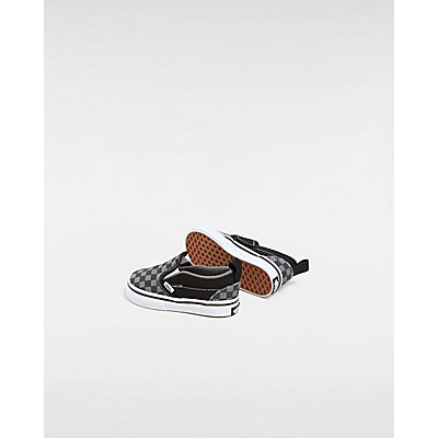 Kleinkinder Checkerboard Slip-On Schuhe mit Klettverschluss (1-4 Jahre)