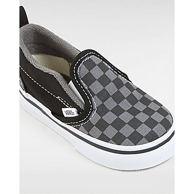 Kleinkinder Checkerboard Slip-On Schuhe mit Klettverschluss (1-4 Jahre)