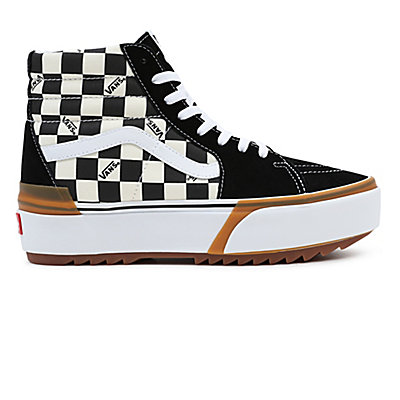 Checkerboard Sk8-Hi Stacked Schuhe