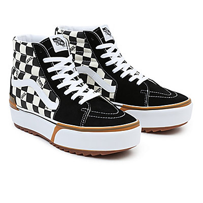 Chaussures Checkerboard Sk8-Hi Stacked