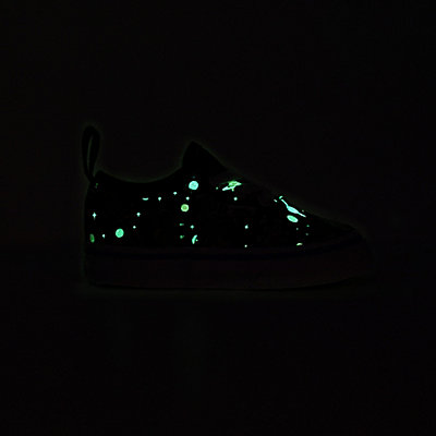 Zapatillas Glow Cosmic Zoo Authentic con cordones elásticos de bebé (1-4 años)
