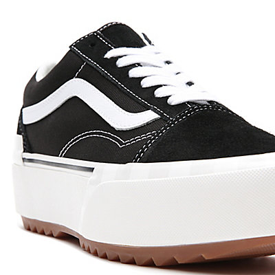 Suede/Canvas Old Skool Stacked Shoes