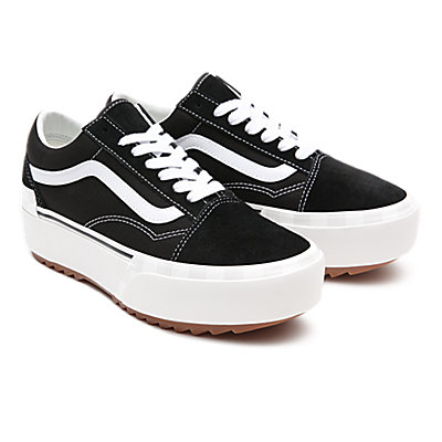 Suede/Canvas Old Skool Stacked Shoes