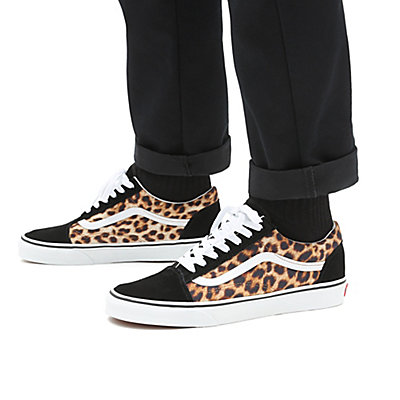 Zapatillas Leopard Skool | Negro |