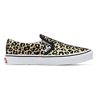 Jugendliche Flocked Leopard Classic Slip-On Schuhe (8-14 Jahre)