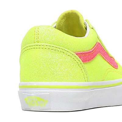 Zapatillas de niños Neon Glitter Old Skool (8-14+ años)