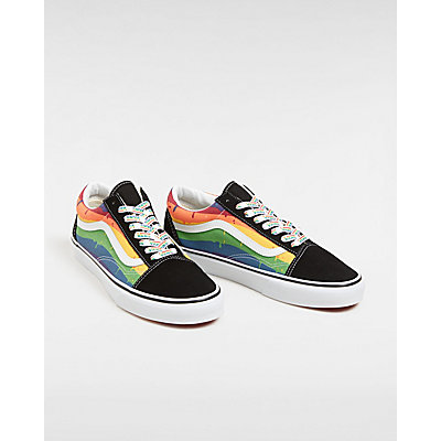Zapatillas Rainbow Drip Old Skool Negro, Multicolour | Vans