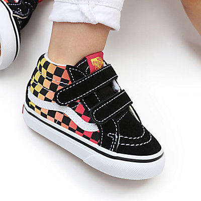 Toddler Flame Logo Repeat SK8-Mid Reissue V Shoes (1-4 years)