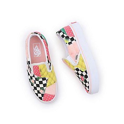 Kids Classic Slip-On Patchwork Shoes (4-8 years)