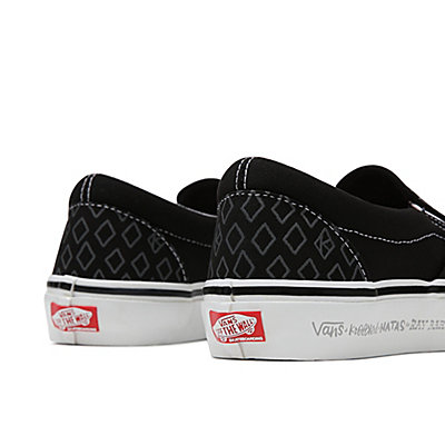 Krooked By Natas for Ray Skate Slip-On Shoes