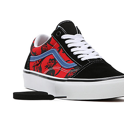Krooked By Natas for Ray Skate Old Skool Shoes
