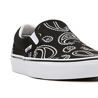 Peace Paisley Classic Slip-On Shoes