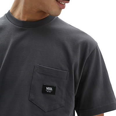 T-shirt Woven Patch Pocket
