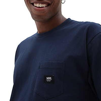 Camiseta tejida con bolsillo de plastrón