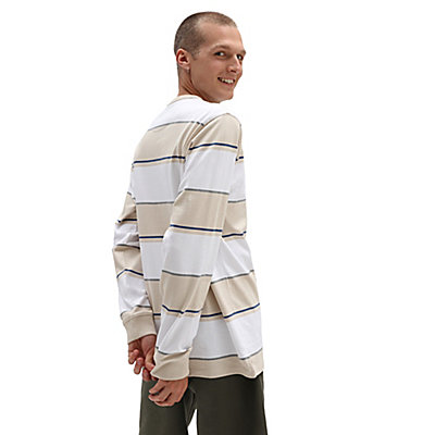 Easy Box Bold Stripe Langarmshirt