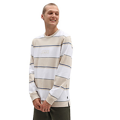 Easy Box Bold Stripe Long Sleeve T-shirt