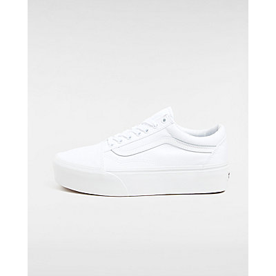 Old Skool Stackform Shoes | White | Vans