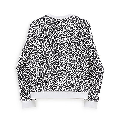 Snow Leopard Sweatshirt mit Rundhalsausschnitt für Mädchen (8-14 Jahre)