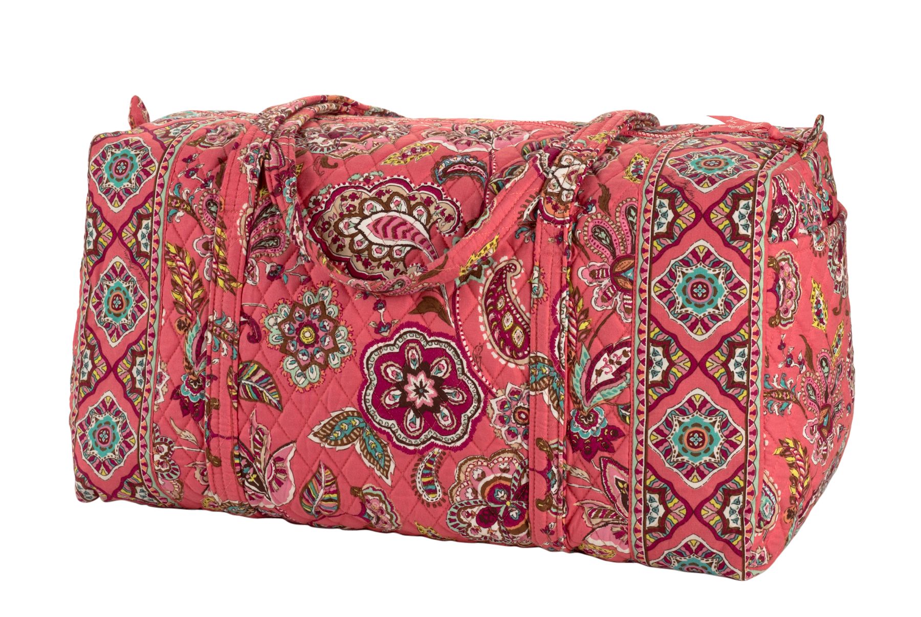 vera bradley duffel size