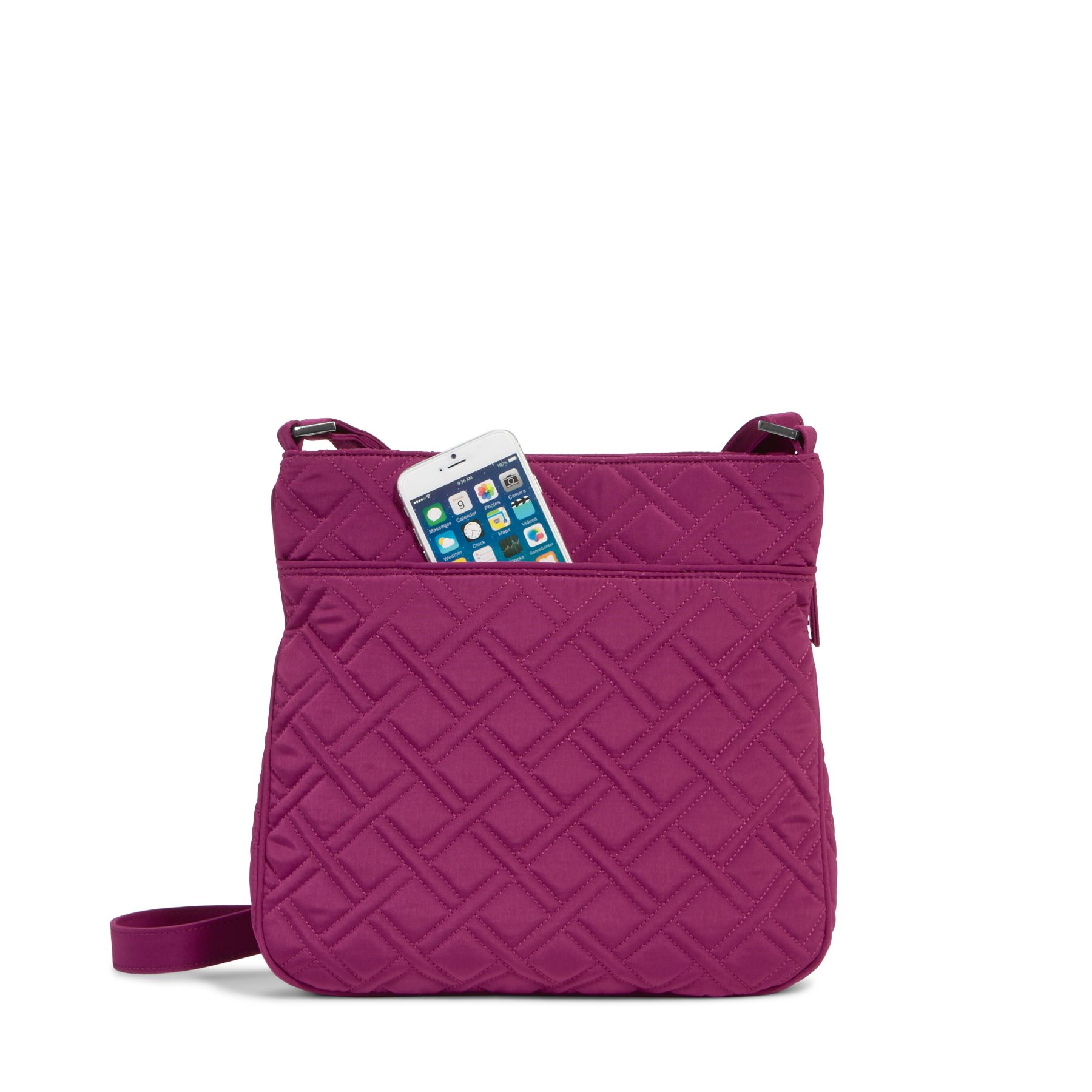 Vera Bradley Crossbody 3 Zipper Bag Paul Smith