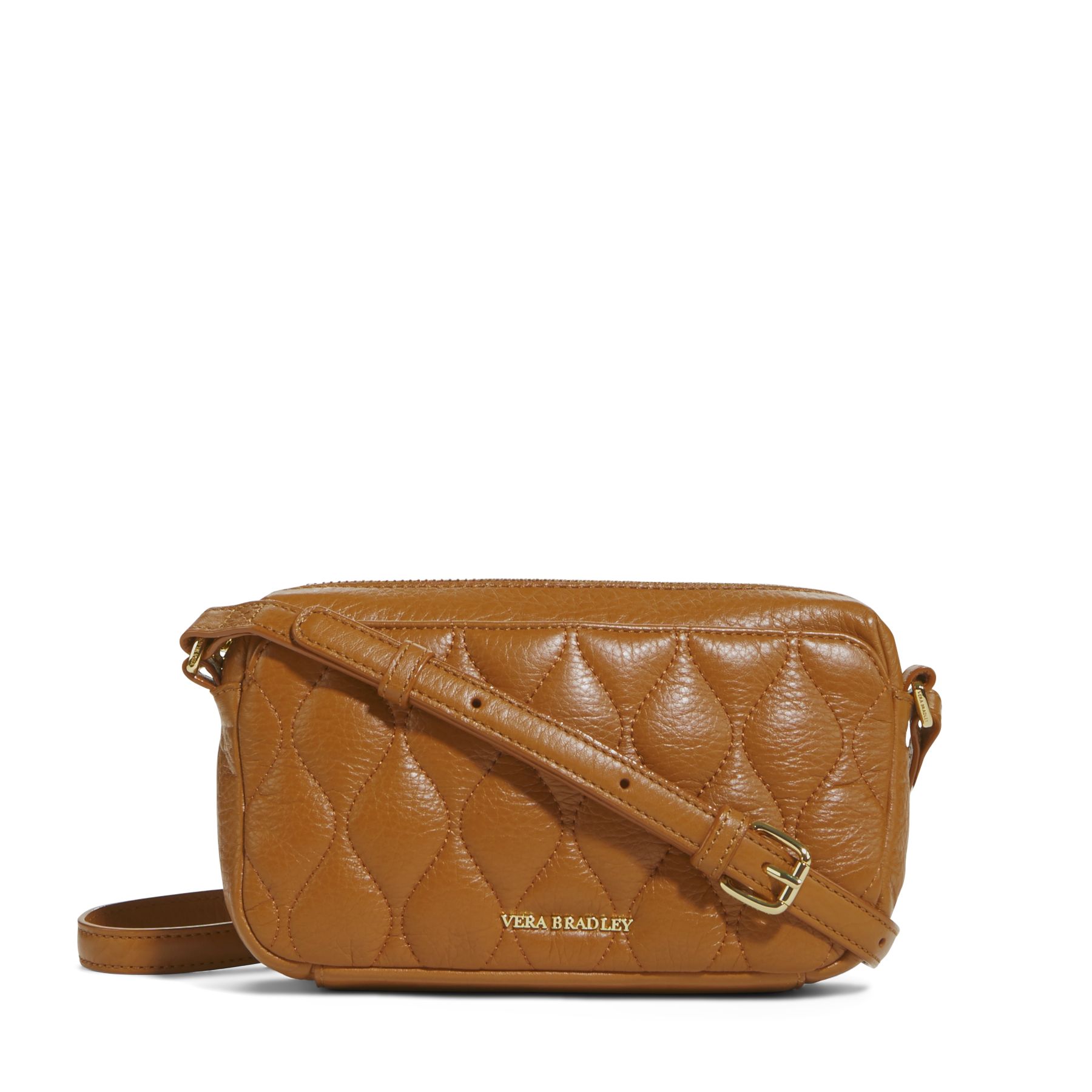 Vera Bradley Quilted Leather Sydney Crossbody Bag | eBay