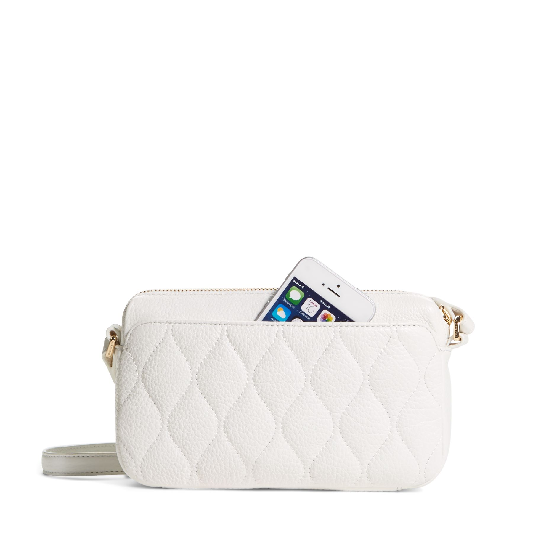 Vera Bradley Quilted Leather Sydney Crossbody Bag eBay