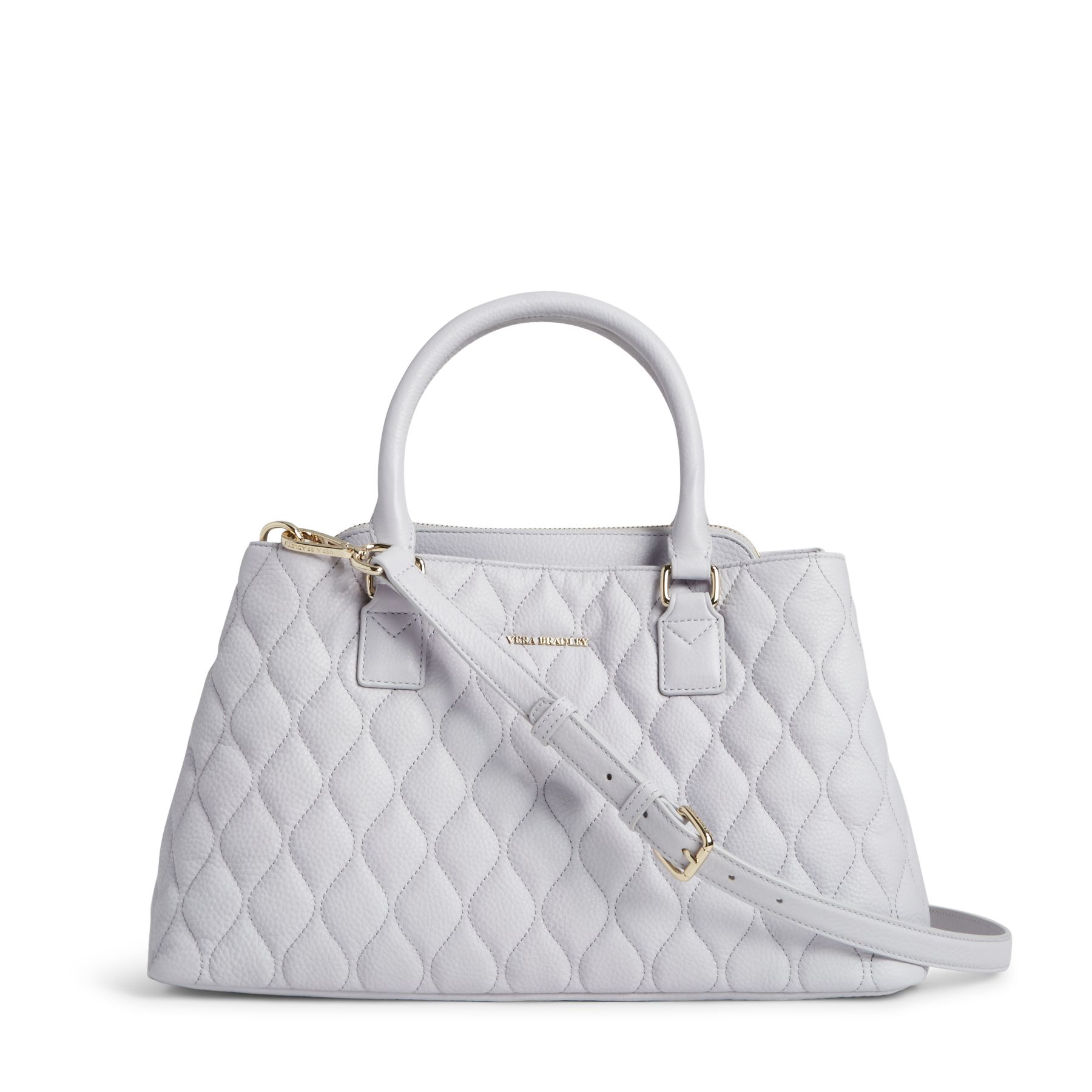 vera bradley quilted emma satchel