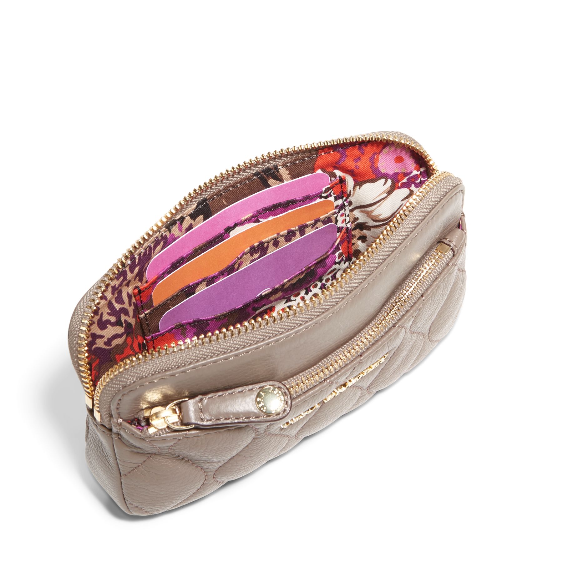 Vera Bradley Quilted Leather Sophie Wristlet eBay