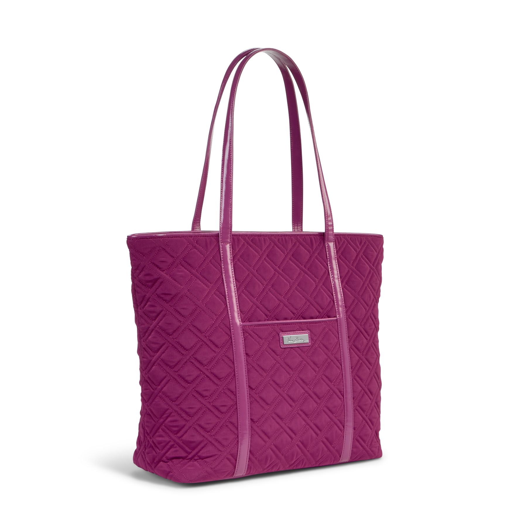 Vera Bradley Microfiber Trimmed Vera Tote Bag eBay