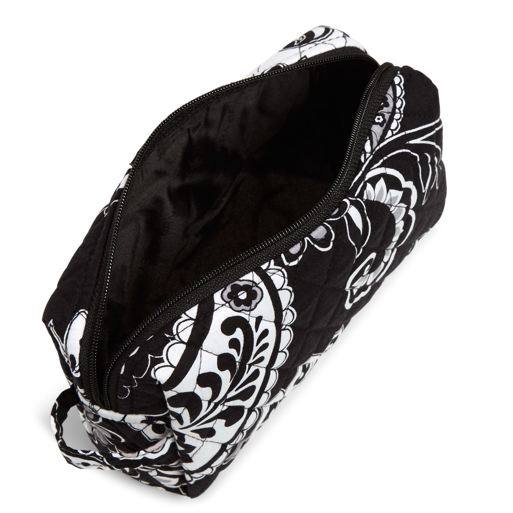 vera bradley makeup bag black