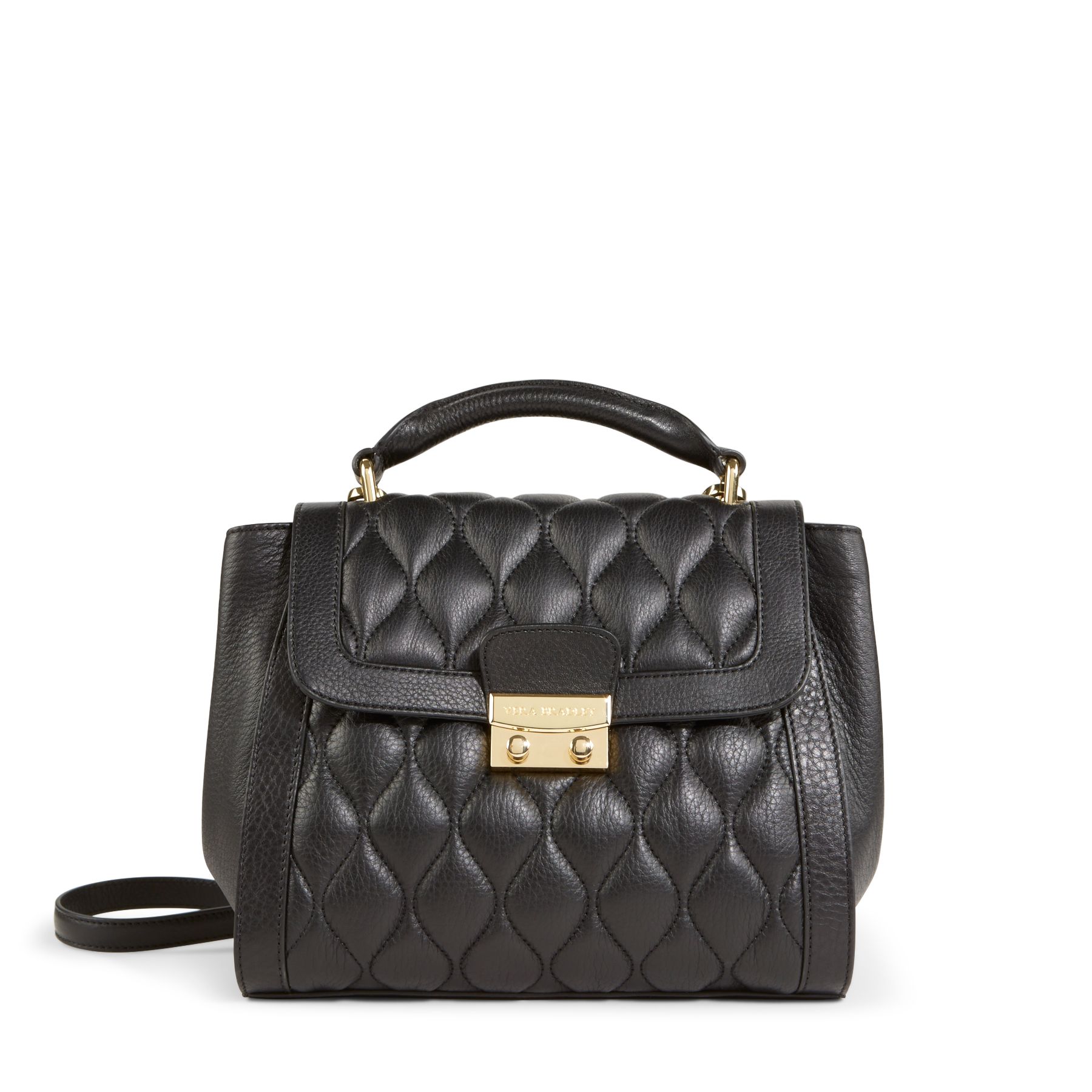 Vera Bradley Quilted Leather Mini Stella Satchel Bag eBay