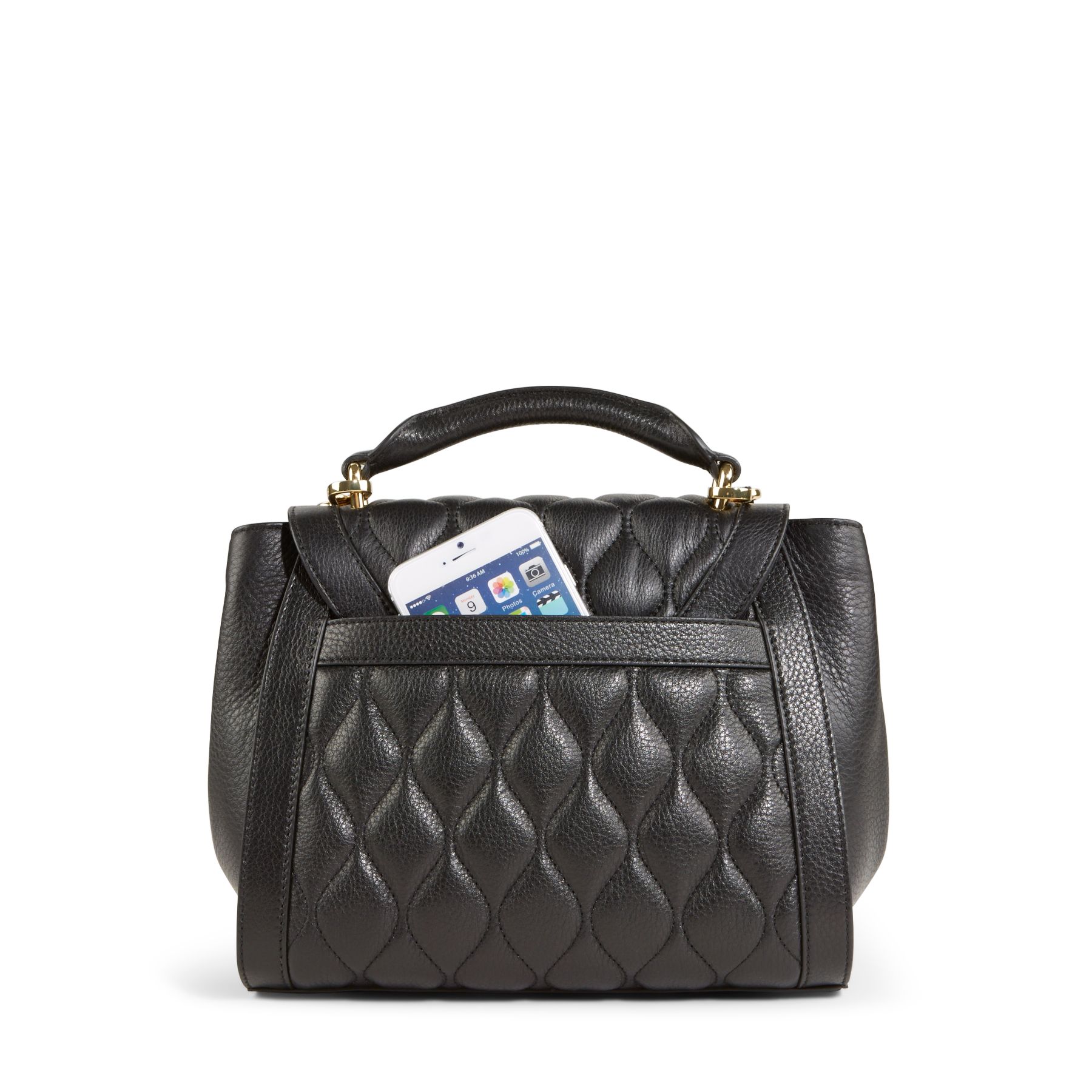 Vera Bradley Quilted Leather Mini Stella Satchel Bag eBay