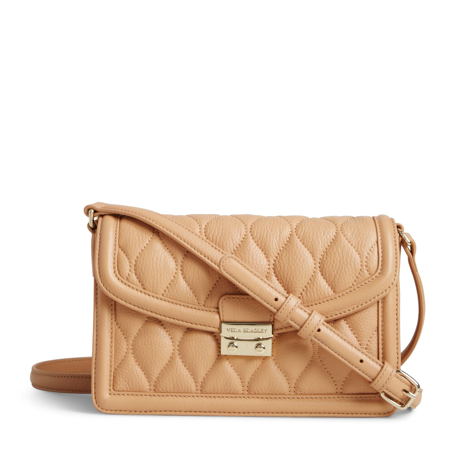 Vera Bradley Quilted Leather Tess Crossbody Bag | eBay