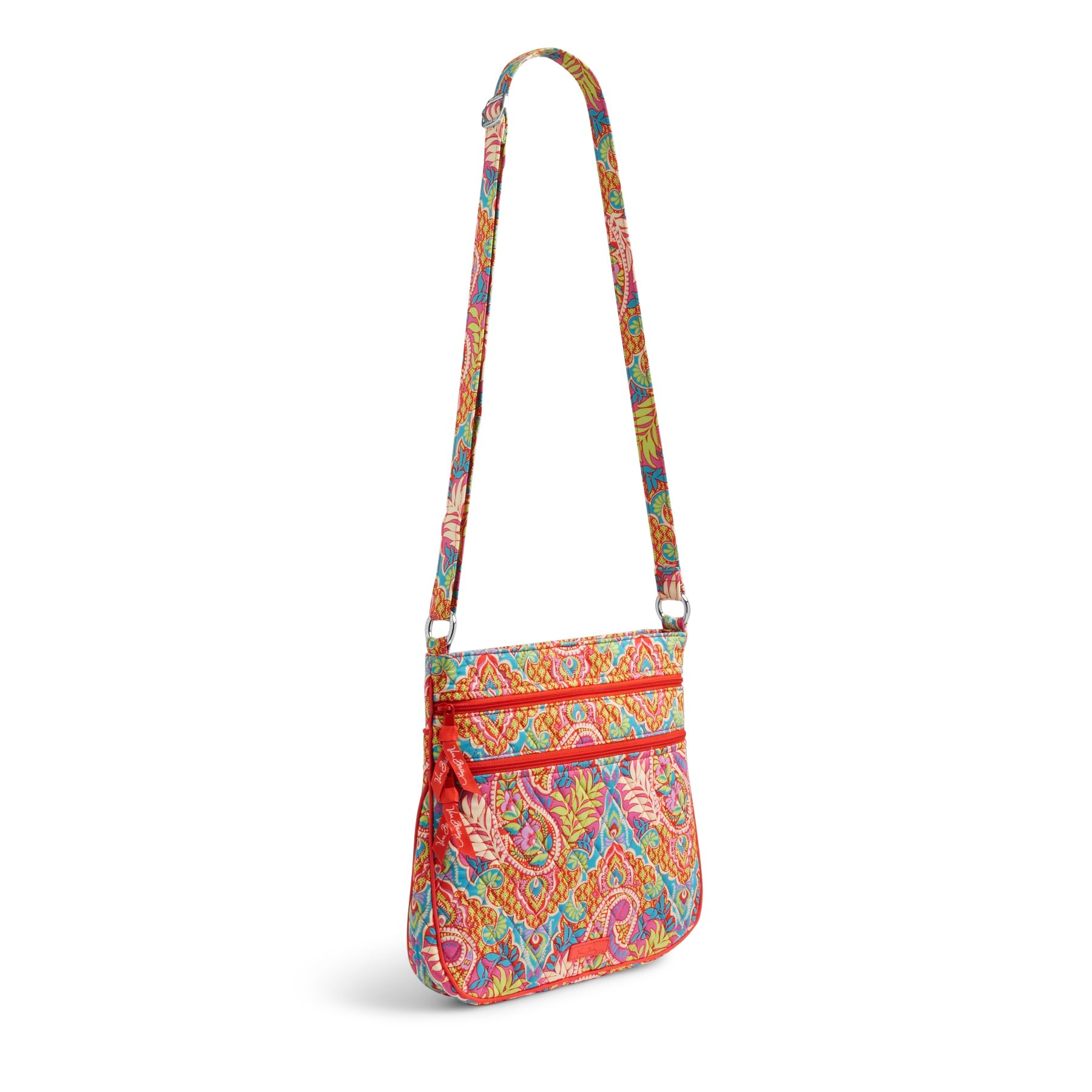 Vera Bradley Triple Zip Hipster Crossbody Bag