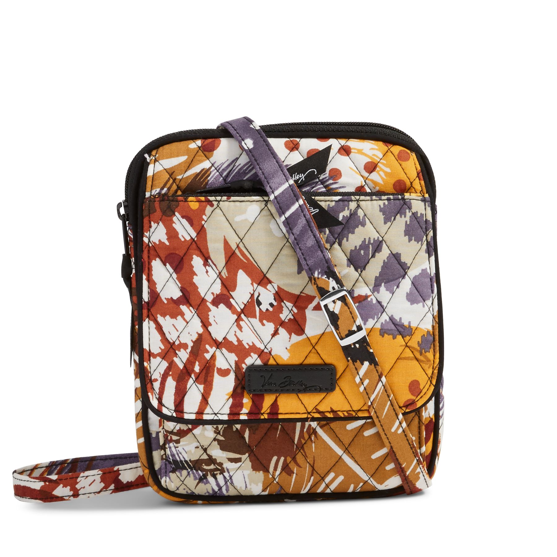 Vera Bradley Mini Hipster Crossbody Bag in Painted Feathers eBay