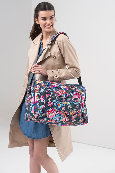 iconic weekender travel bag vera bradley