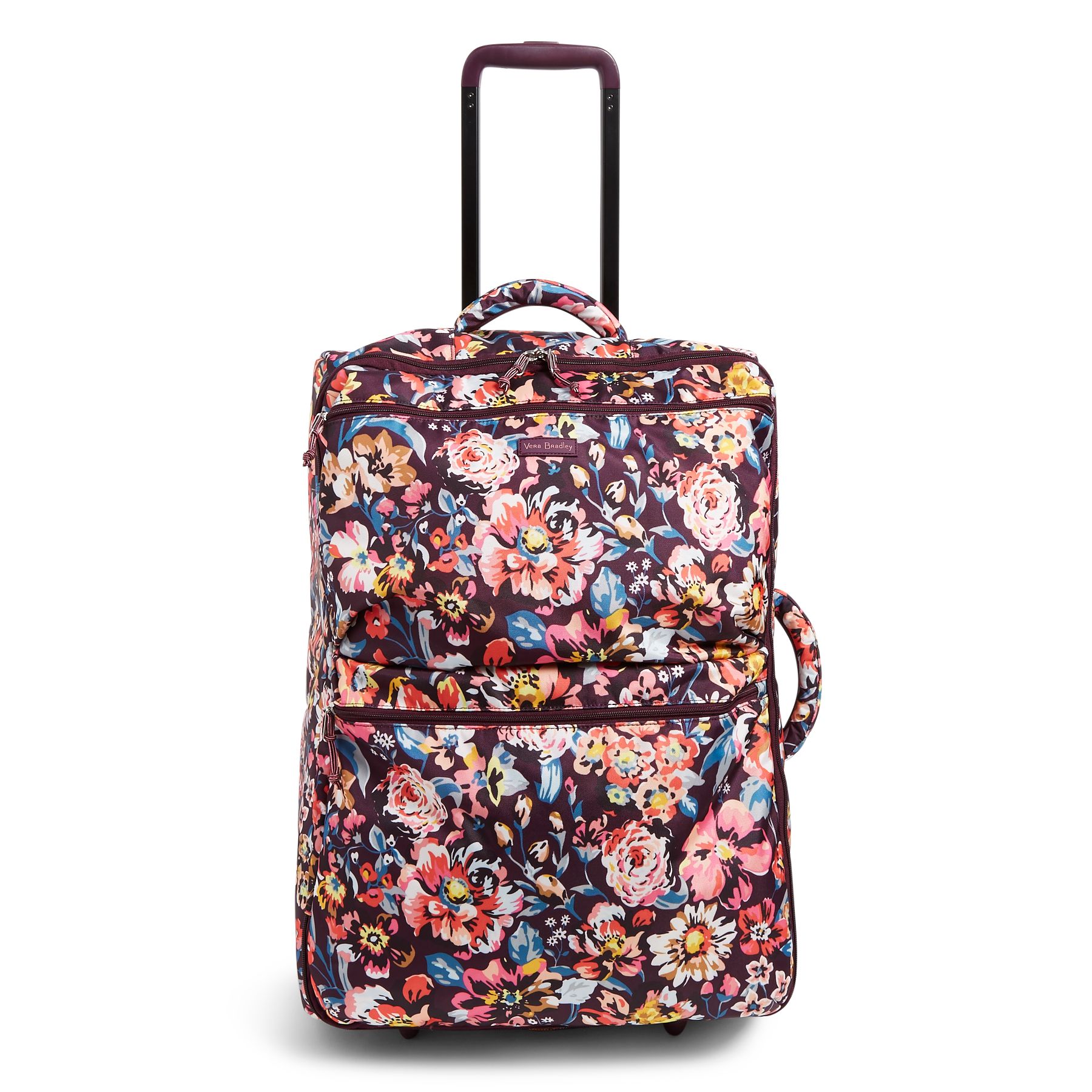 vera bradley wheeled luggage