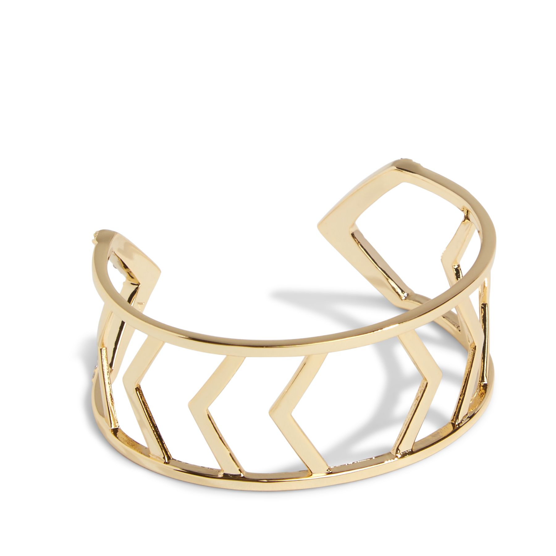 Vera Bradley Triangle Cuff Bracelet in Gold Tone 886003448854 | eBay