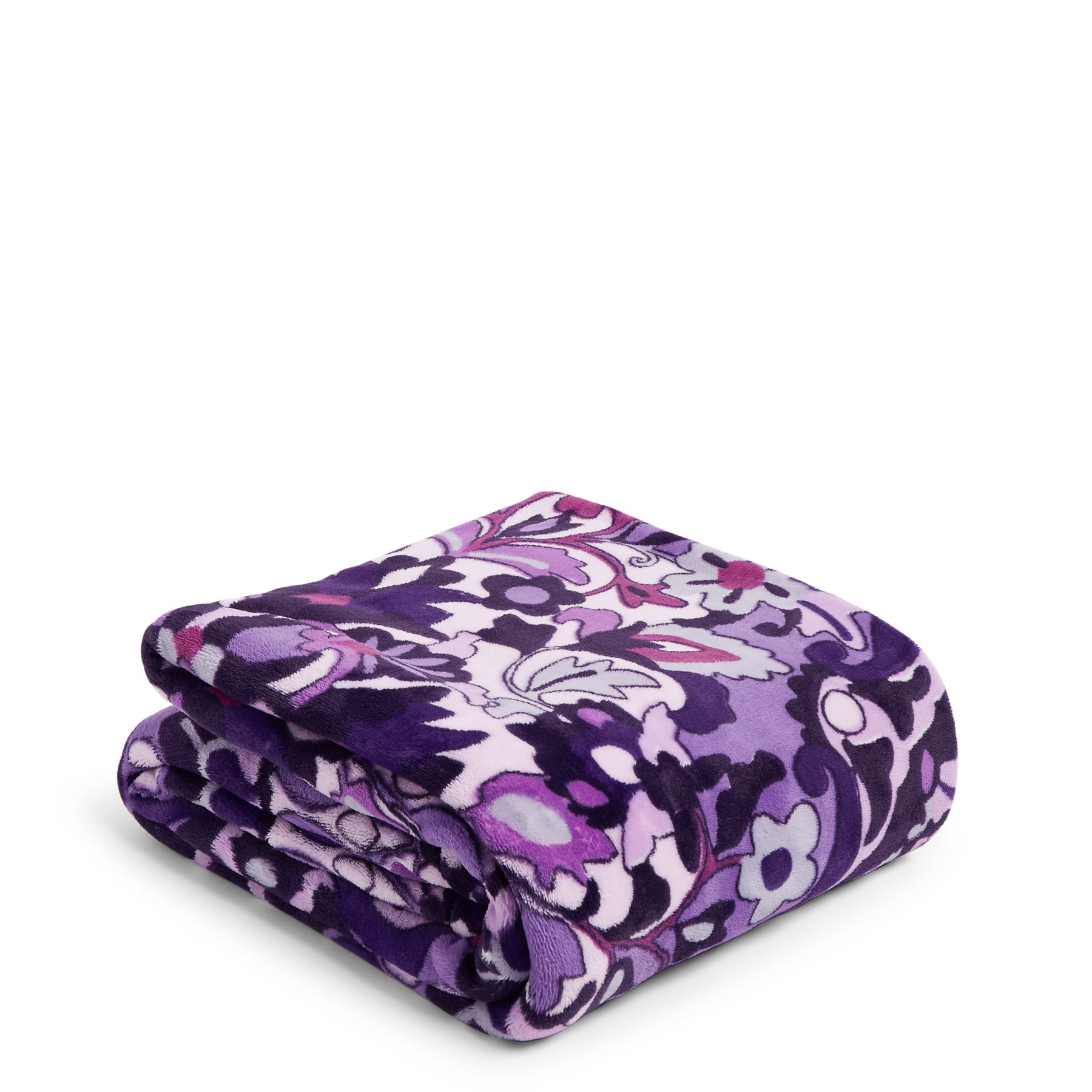 UPC 886003620359 product image for Vera Bradley Plush Throw Blanket, Purple, Regal Rosette | upcitemdb.com