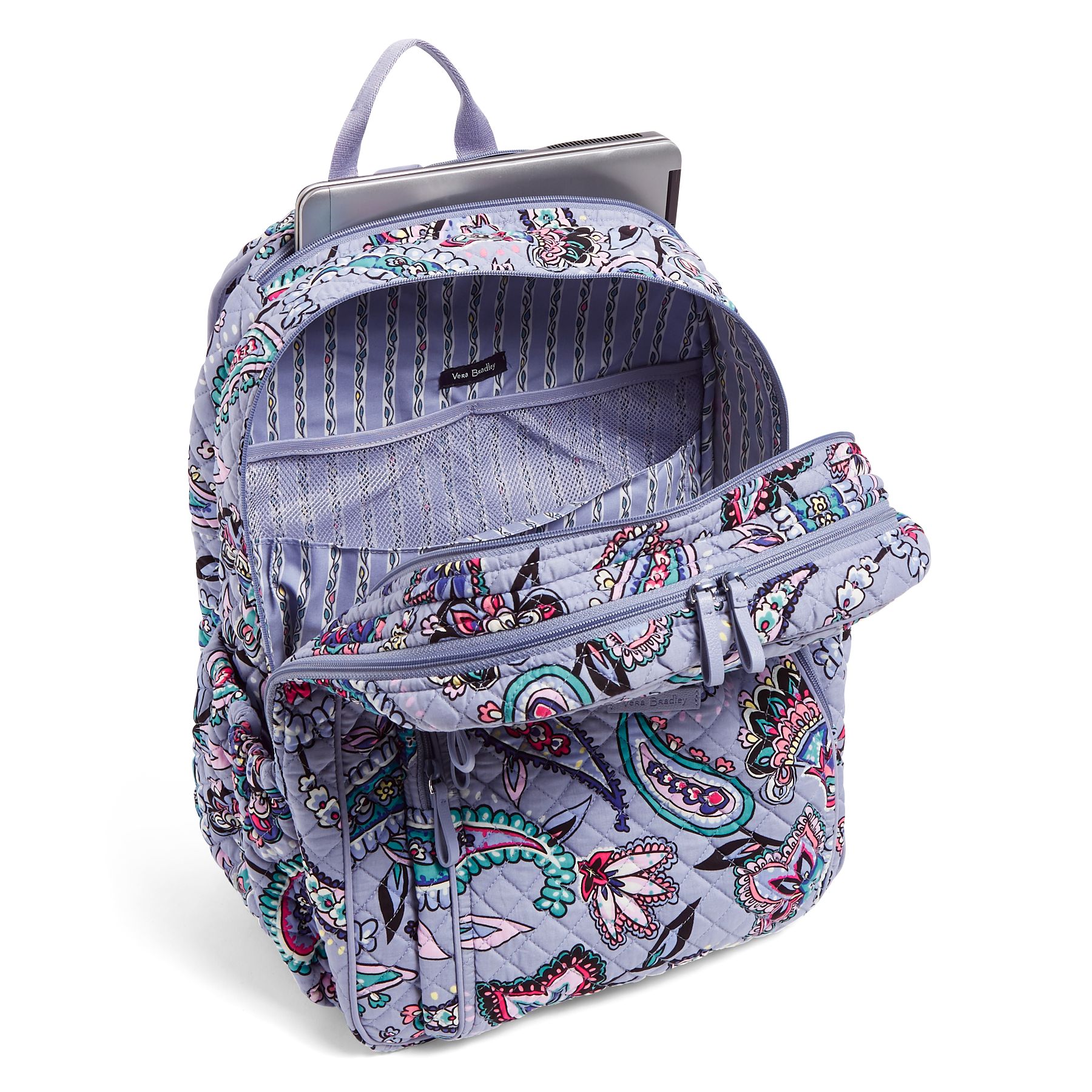 charcoal medallion vera bradley backpack