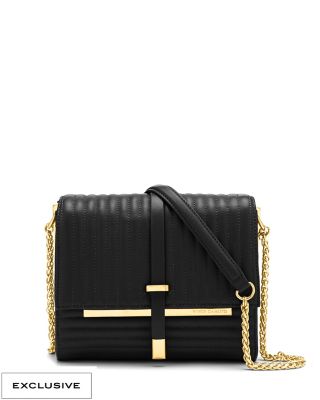 VINCE CAMUTO LEILA- QUILTED CHAIN STRAP SHOULDER BAG - Vince Camuto